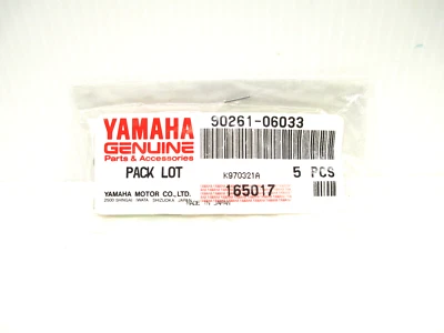 Genuine Yamaha VMax 500 600 700 Countersunk Rivet St17.2Mm 90261-06033 NOS (5) - Image 1 of 4