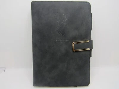 Journal - Notebook with Buckle and Pin Gray - Brand New - FREE Shipping - Image 1 of 2