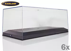 6er-Karton Einzelvitrinen Raceland 1:18/Set of 6 display boxes Raceland 1/18th - Bild 1 von 3