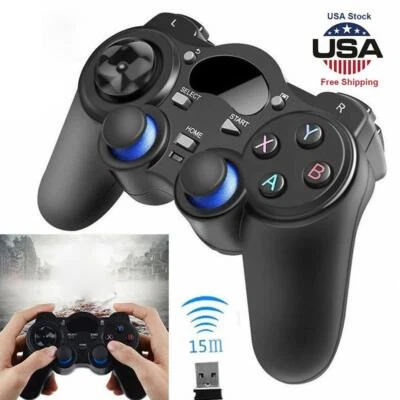 Wireless Gamepad Controller for Android TV Tablet 2X Bluetooth Connectivity Z0 - Image 1 of 4