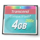 Transcend 4GB Karta CF 266x Compact Flash