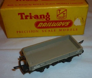 VAGÓN TRIANG TT GAUGE BR 13 toneladas acero lados bajos b9325 t172 en caja - Imagen 1 de 2