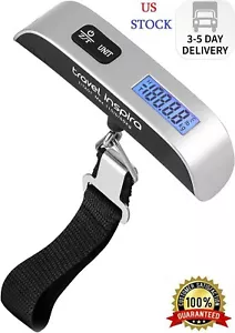 travel inspira Luggage Scale, Portable Digital Hanging Baggage Scale for Travel, - Picture 1 of 8