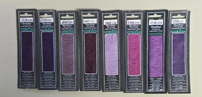 Madeira Mouline Six Stranded Threads Pack of 8 Purple - Image 1 of 2