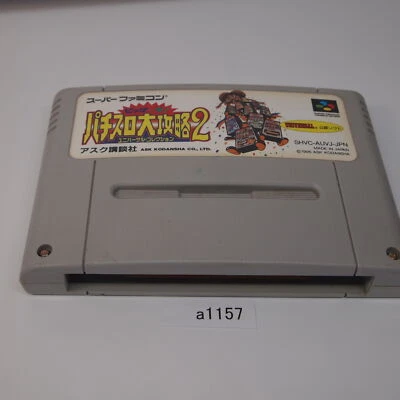 a1157 Big Ichigeki! PachiSlot Daikouryaku 2 SNES Super Famicom SFC Japan - Image 1 of 2
