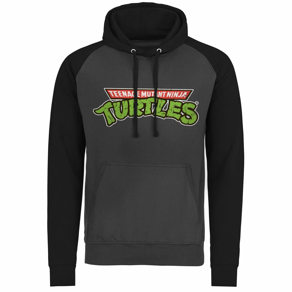 Sudadera con Capucha de Béisbol Teenage Mutant Ninja Turtles Logo Clásico con Licencia Oficial Foto 1 de 1