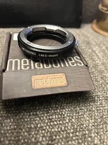 Metabones L/M E Leica M Objektiv auf Sony NEX E Body Adapter - Bild 1 von 2