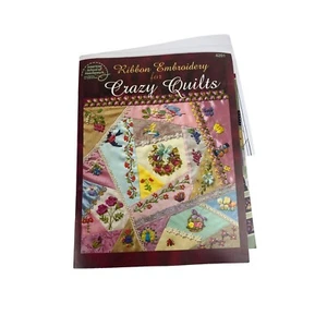 American School of Needlework Ribbon Embroidery for Crazy Quilts By Rita Weiss - Picture 1 of 2