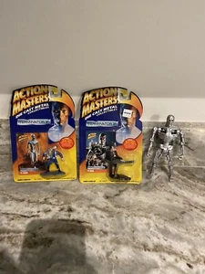 1994 Kenner 'Action Masters' T2 TERMINATOR 2 Die cast Action Figure T-800 Lot 3 - Picture 1 of 7