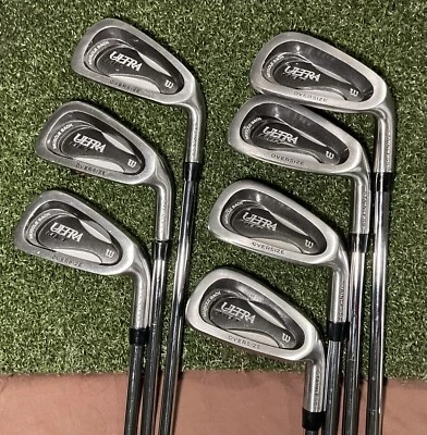 Wilson Ultra MBT Iron set Oversize Muscle Back (7clubs) Reg Flex Steel Shaft -RH - Image 1 of 4
