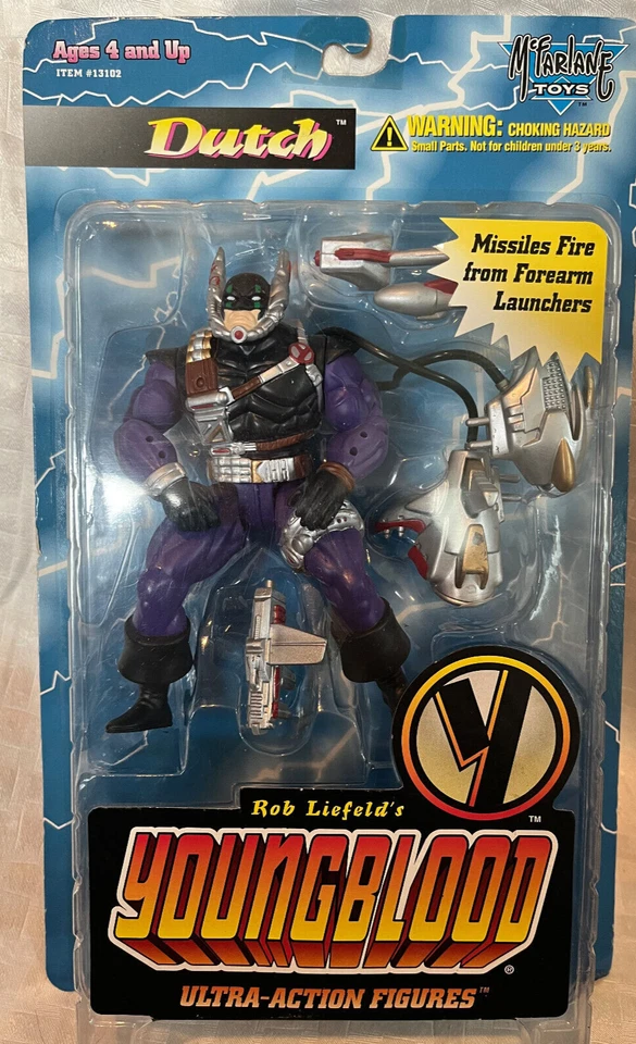 Figuras de ultra acción holandesas McFarlane Toys Youngblood's Foto 1 de 3