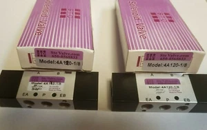 NUEVO SOLENOIDE NEUMÁTICO STC 4A 120-1/8, 4A, 20VAC, 1/8"-NPT 2pk - Imagen 1 de 10