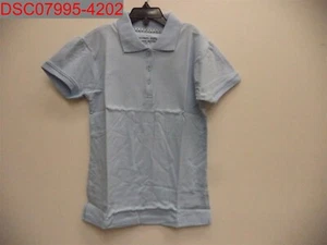 QTY=2 Galaxy by Harvic Girls Lt. Blue Uniform Polo Shirt, 7 786935002950 - Picture 1 of 7