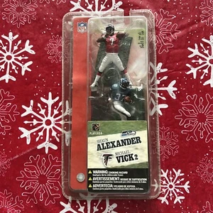 Mcfarlane 3" NFL 2-Pack Michael Vick~Shaun Alexander Mini Figures UNOPENED! - Picture 1 of 5