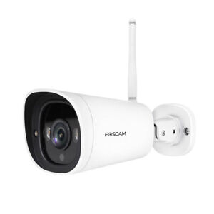 Foscam G4C 2K 4 MP Starlight WLAN IP Überwachungskamera (weiß) P2P IP66