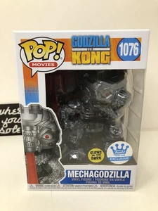 Funko Pop Mecha Godzilla vs Kong GITD Glow in the dark funkoshop exclusive 1076 - Picture 1 of 10