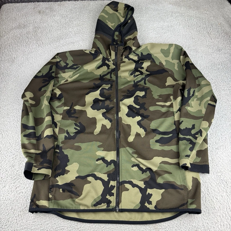 Nike Therma Flex Showtime Printed NBA Basketball Hoodie Mens Xl AT4694-222 Camo - Image 1 of 4