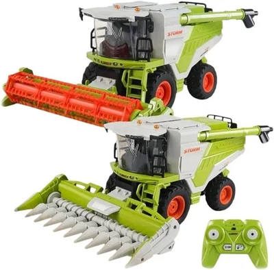 2,4-GHz RC-Traktor Ferngesteuerter Mähdrescher Spielzeug ab 3 Jahre Geschenk - Bild 1 von 4