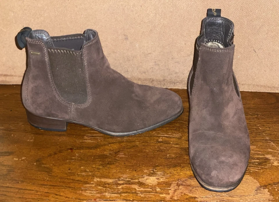 Botas Chelsea Dubarry Of Ireland Talla EU 38 / US 7 Mujer Marrón Gamuza Cuero Foto 1 de 4