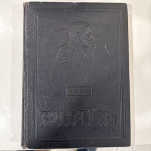 Klasse von 1931 Roosevelt St Louis MO Missouri Bwana Jahrbuch Cowboy Thema - Bild 1 von 13