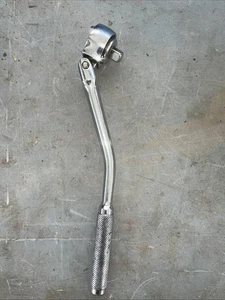 VINTAGE ratchet STANLEY TOOLS 3/8 DR. FLEX BENT-HANDLE RATCHET 86-201 L - Foto 1 di 4
