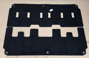 Alfombrillas traseras de terciopelo negras originales Ford Transit Tourneo personalizadas 2018-2023 V362 - Imagen 1 de 5