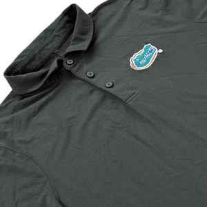 Lululemon Mens Evolution Polo Short Sleeve Shirt Size L Black Florida Gators - Picture 1 of 5