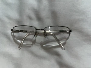 Versace Eyeglasses MOD.1066 1000 Clear Silver Rectangular 50-18-135 FRAMES ONLY - Picture 1 of 10