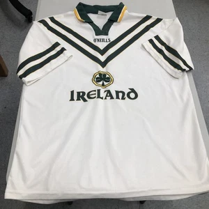 MAGLIA MAGLIA IRLANDA 1996/1998 AWAY RUGBY UNION O'NEILLS GRANDE CUCITA - Foto 1 di 12