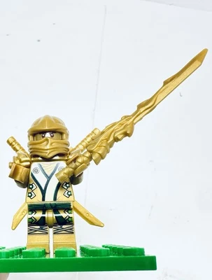 LEGO Lloyd Golden Ninja Minifigure Ninjago Final Battle 70503 70505 - Image 1 of 4