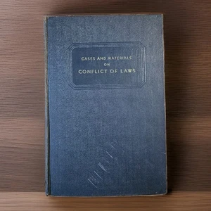 1941. Rare : Conflict of Laws - Cases and Materials | University Casebook Series - Picture 1 of 24