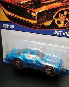 Hot Wheels 1977 Pontiac Hot Bird T-Top Since '68 Top 40 1:64 with Redline Tires - Picture 1 of 8