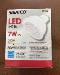 SATCO S9104 7W 12V LED /nuovo - Foto 1 di 6