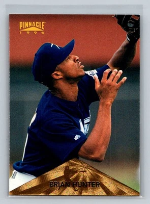 1996 Pinnacle #54 Brian Hunter Houston Astros Baseball Card - Image 1 of 2