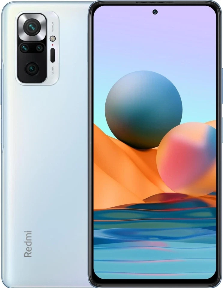 XIAOMI Redmi Note 10 Pro 128GB Blu Glacier Molto Buono - Ricondizionato - Immagine 1 di 1