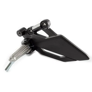 Left Rider Footpeg with Bracket for SY125-10, SY125-10-E5, SY125-10-SE-E5 Black - Picture 1 of 2