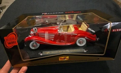 Nr.104 Modellauto Mercedes-Benz 500K Specialroadster 1936 Maßstab 1:18 NEU!!! - Bild 1 von 4