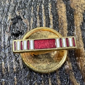 Vintage Original WWII Good Conduct Medal Ribbon Bar Metal Pin Army - Picture 1 of 5