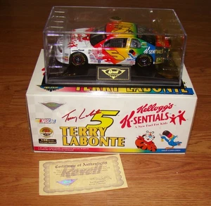 Nascar TERRY LABONTE #5 Chevy Monte Carlo Kellogg's K-sentials 0762/1002 Signed - Picture 1 of 18