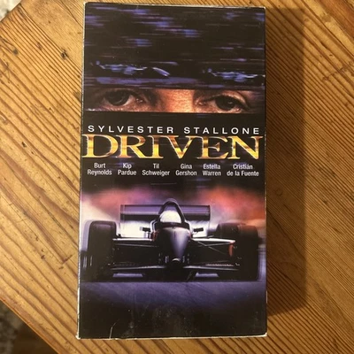 Used Driven Sylvester Stallone VHS Video Movie Auto Racing Burt Reynolds Car￼ Foto 1 de 3