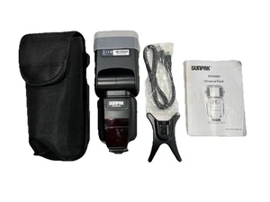 Sunpak - DF4000U External Flash Universal Camera Flash with Case & Accessories - Picture 1 of 6