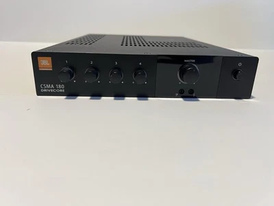JBL CSMA 180 CSMA180 Drivecore 80w Commercial 70v Amplifier Mixer (TESTED) - Image 1 of 3