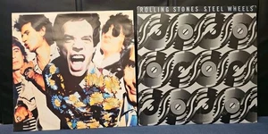 THE ROLLING STONES - Steel Wheels (US) 1989 VINYL RECORD LP - - Imagen 1 de 4