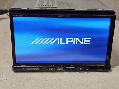 Alpine INE-W927HD 7" Touchscreen Bluetooth GPS Apple Android CD/DVD Radio - Image 1 of 4