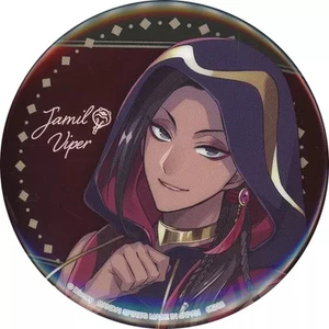 Badge Pins Jamil Viper Can Ichibankuji Disney Twisted Wonderland 7Th Edition H P - Picture 1 of 1