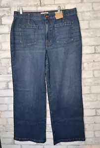 Parche de Jean Madewell Petite Perfect Vintage Pierna Ancha Edición Bolsillo NL746 P26 - Imagen 1 de 5