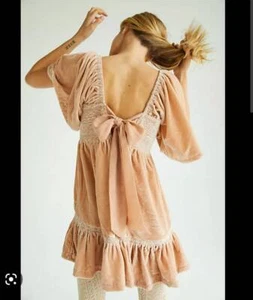 NWOT Free People Easy To Love Bubble Mini Dress - Picture 1 of 10