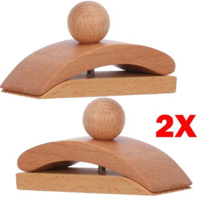 2件地毯夹木制被子衣架墙壁展示挂毯夹美国 — 第 1/4 张图片