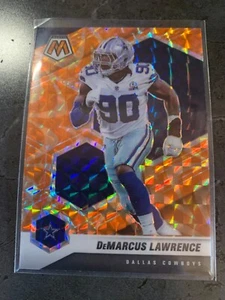 2021 MOSAIC ORANGE PRIZM DEMARCUS LAWERANCE #61 - Picture 1 of 2