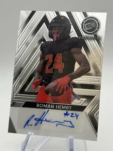 ROMAN HEMBY 2024 LEAF PRESS PASS PREMIUM AUTO RC SILVER REFLECTOR # 30/99 - Picture 1 of 4